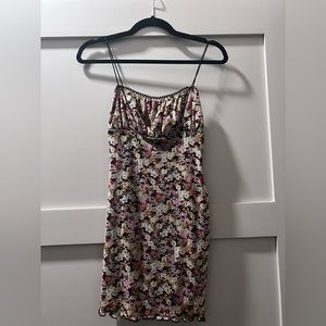 Forever 21 Multi Color Floral mini dress size small